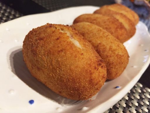 "Croquetas cremosas de Jamón"